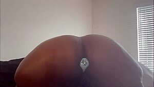 Ava Knightly Big Ass Ebony Anal Diamond Daddy Cum Beg