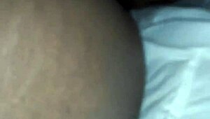 heart pounds fucking my ebony babymama's bubble butt with monster black cock