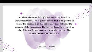 she taunts you through endless edging denial before ruined orgasm explosion