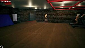 Gym Girls Workout Turns into Voyeur Reality Play?