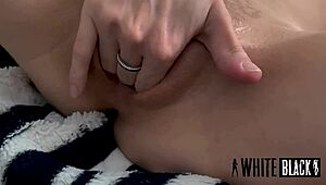 Lonely Student Fist-Fucks Her Dripping Pussy To Shaking Orgasm