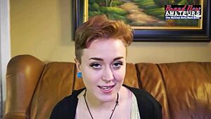 Imagine petite blonde Micah gagging on monster cock before swallowing every drop.