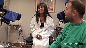 ready to watch eliza sheilds squirm as the new guinea pig in fetish vibrator play?