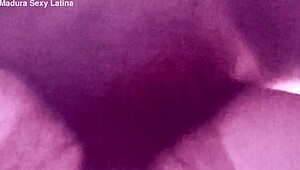 Madura latina's sexy clit fascinates me voyeur style