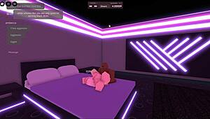 blonde cheats on boyfriend with huge black cock in roblox