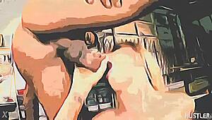 واو! فشخ كلبي حميم مع زوجة صاحبي المليانه!!