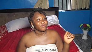 Chubby BBW with massive belly moans loud as BBC monster cock stretches and wrecks her fat juicy pussy in amateur hardcore pounding session