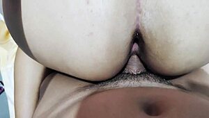 damn, giving this young latina with huge tits and small waist a perverted bedroom massage turns into yoga gym slap orgasm fest