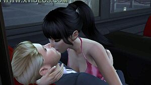 Frend fucks my wife with monster cock