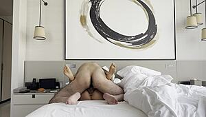 monika fox's quick afternoon fuck hides her tanned milf secrets with fake tits and rough shaved pussy pounding