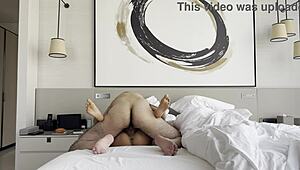 monika fox's quick afternoon fuck hides her tanned milf secrets with fake tits and rough shaved pussy pounding