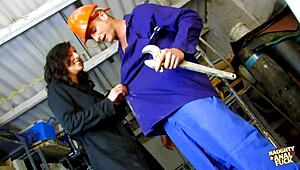 Clit Piercing Sparks Crazy Lick Before Anal Explosion