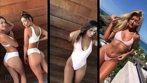 Can't get enough of Boutinela's bikini teasing compilation!