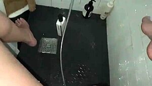 arab teen escort with perfect curvy body fingers tight pussy in luxury shower los angeles