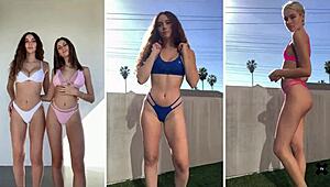 Can't get enough of Boutinela's bikini teasing compilation!