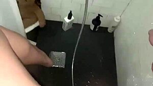 arab teen escort with perfect curvy body fingers tight pussy in luxury shower los angeles