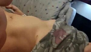 British couple shags wildly in passionate bedroom encounter