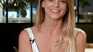 what hidden desires tiffany leiddi bares in dorcel q casting interview?