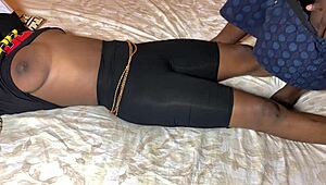 pure ecstasy as slimthick african teen feels tight pussy stretched