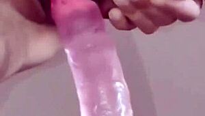 Skinny Milf Rides Dildo Cowgirl Hard Until Explosive Cumshot Close-Up!