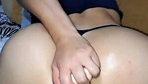 sexy colombian big ass teen anal dildo solo squirting cumshot