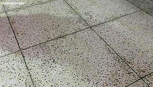 your home maid bends over cleaning what happens next