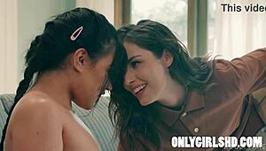 strap in for chanel camryn and summer col's wild petite teen lesbian pov romp