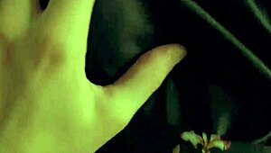 stepmom and stepson heating up date night on bed