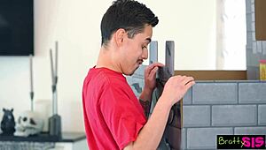 god i love deepthroating in this halloween 3some with chanel camryn cumshots everywhere