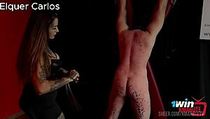 i whip my fat ass slave into total submission with leather dominance