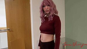 Step Mom's Yoga Slip Lands Her Wet Pussy on Son's Monster Cock Accident