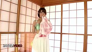 tit fuck this hot asian milf honoka orihara teases then rides cock with blowjob steaming! 🍒🍆🔥