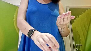 Nicoletta's hilarious public restroom laughs and awkward bloopers compilation