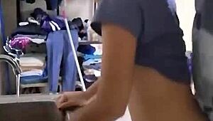 chica linda mexicana amateur gets fucked hard while washing dishes