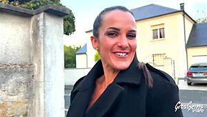 amy stone's voluptuous curves drive wild titjob passion