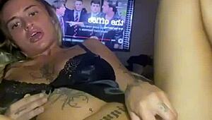 Teen goth slut stretches tight ass pussy with big cock hardcore fuck