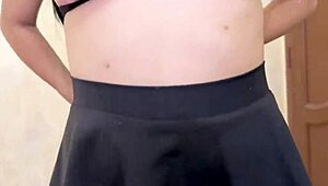 Girlfriend's Secret Job Visit Sparks Cuckold Roleplay with Old Man