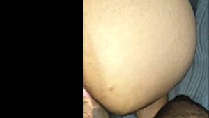 brazilian ebony begs cunhado eat her pussy but just tip in ass