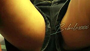 ever wonder how bebelexxx's big fake tits feel for the first time?