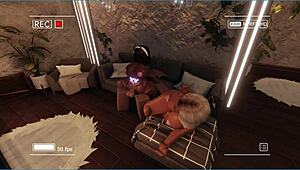 Whoa, Candy and her friend transform into succubi, draining Viper completely dry in wild USA sex frenzy.