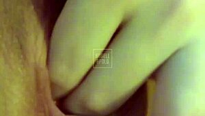 damn this big ass blonde princess plays with her pink pussy up close