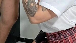 real colombian milf virgin sucks cock in amateur casting interview pov after chatting