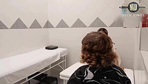 craving my head nurse's wet curves on the desk