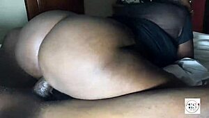 Woman Enjoys Bedtime Affection