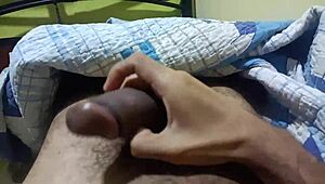 tucacheritocacheron strokes craving that thick creamy morning milk solo explosion