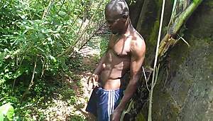 damn this plantain sex in the garden feels wild and slippery