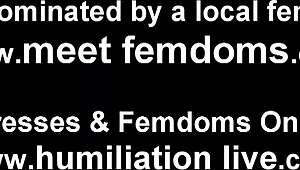 your tiny 18+ dick makes this latina femdom laugh during sph pov humiliation