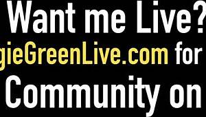 Busty Brunette Jelena Jensen Fingers Her Hot Hairy Pussy to Orgasm in Lingerie