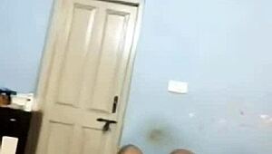 Watch this kannada babe's hot ass bounce wildly riding thick cock with loud moans!!