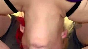 Vezi-mă cum mă înec în pulă cu salivă sloppy deepthroat și spermă!